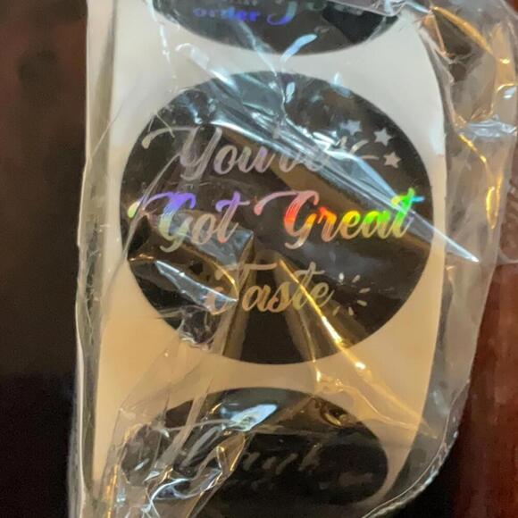 550 piece Thank you business cards and stickers - Picture 3 of 6